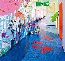 Forbo Marmoleum Marbled Real 3030 / 303035 Blue фото 3 | FLOORDEALER